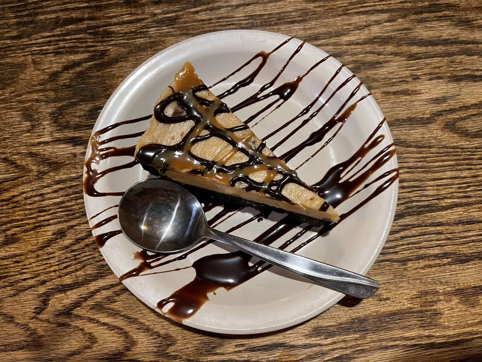 One of Mainely Brews' signature desserts: a slice of Peanut Butter Pie<br>